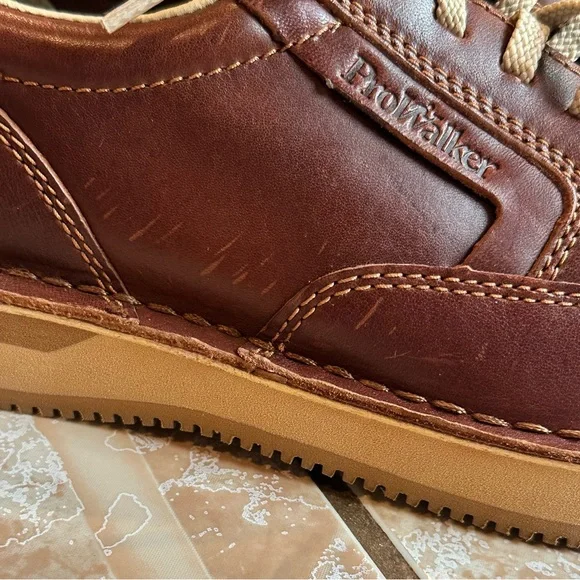 NWOT Rockport Brown and Cream Leather 9000 Prowalkers - Picture 7 of 15